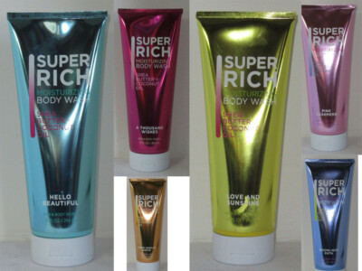 Bath & Body Works Super Rich Moisturizing Body Wash 10 fl oz u pick scent