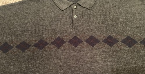 Cambridge Classics Men’s Sweater Size XXL Gray Long Sleeve Collar Buttons - Picture 3 of 9