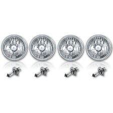 5-34 Halogen Headlight Diamond Crystal Headlamp Clear 6055w H4 Light Bulb Set 5-34 Halogen Headlight Diamond Crystal Headlamp Clear 6055w H4 Light Bulb Set