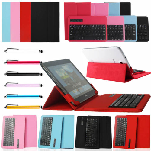 Universal Bluetooth Keyboard Cover Case For 7" 9.7" 10" 10.1" Inch Tablets PC - Zdjęcie 1 z 13