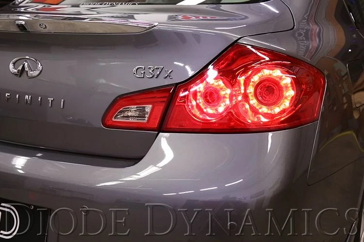 Luz trasera diodo dinámico como módulo de señal de giro para Infiniti G37 sedán 2009-2014 Foto 3 de 4