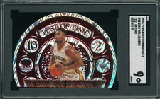 #'d 49! DIE-CUT SGC 9 MINT ZION 2020 PANINI CROWN ROYALE 15 WILLIAMSON TEST TIME