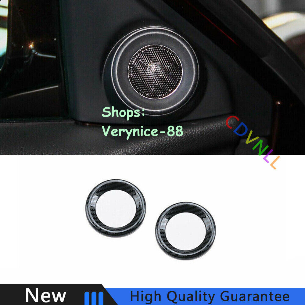 For Honda Accord 2014-2017 Steel Carbon Fiber Car A Pillar Horn Frame Cover Trim