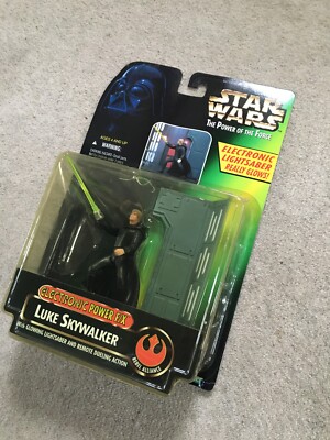 Star Wars Power of the Force Electronic Power F/X Luke Skywalker Kenner 1997