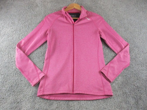 2XU Activewear Jacket XS Long Sleeve Zip Up Athleisure Pink Collared - Picture 1 of 11