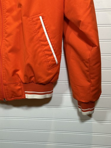 Red Oak Oklahoma State Cowboys Zip Up Windbreaker Jacket Orange Sz Small - Picture 3 of 6