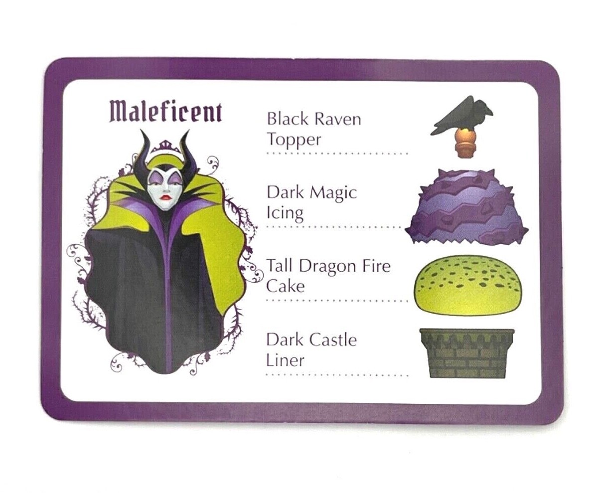 Disney Princess Enchanted Cupcake Party Game Individual Parts
