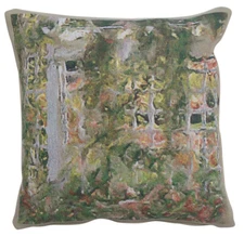 Jardin Red Flowers Tapestry Cushion Covers Add Elegance to Any Room