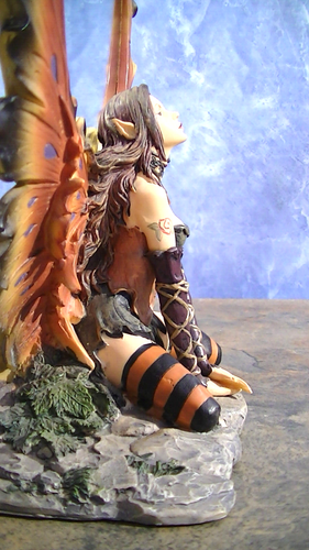 Amazing sexy Resin Butterfly Fairy In Front of Mirror Brand unknown - Picture 14 of 20