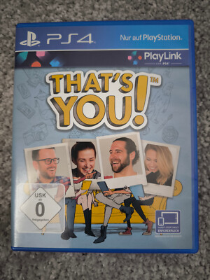 Thats You! PS4 PlayLink Playstation Game Spiel Sony OVP