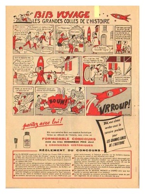 1959 DOKUMENT (Ref Sil 06) PUB: BD CHAKIR BIB REISEKLEBER 1 Seite