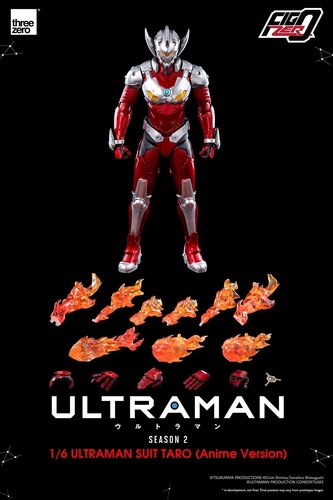 Ultraman Suit Taro Anime Version FigZero | Ultraman | Threezero In Stock - Picture 4 of 7