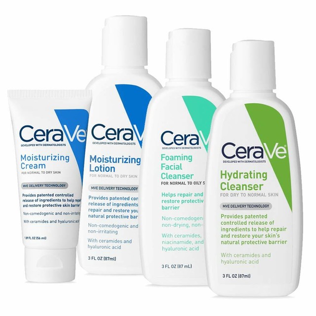 CeraVe Travel Size Toiletries Skin Care Set eBay