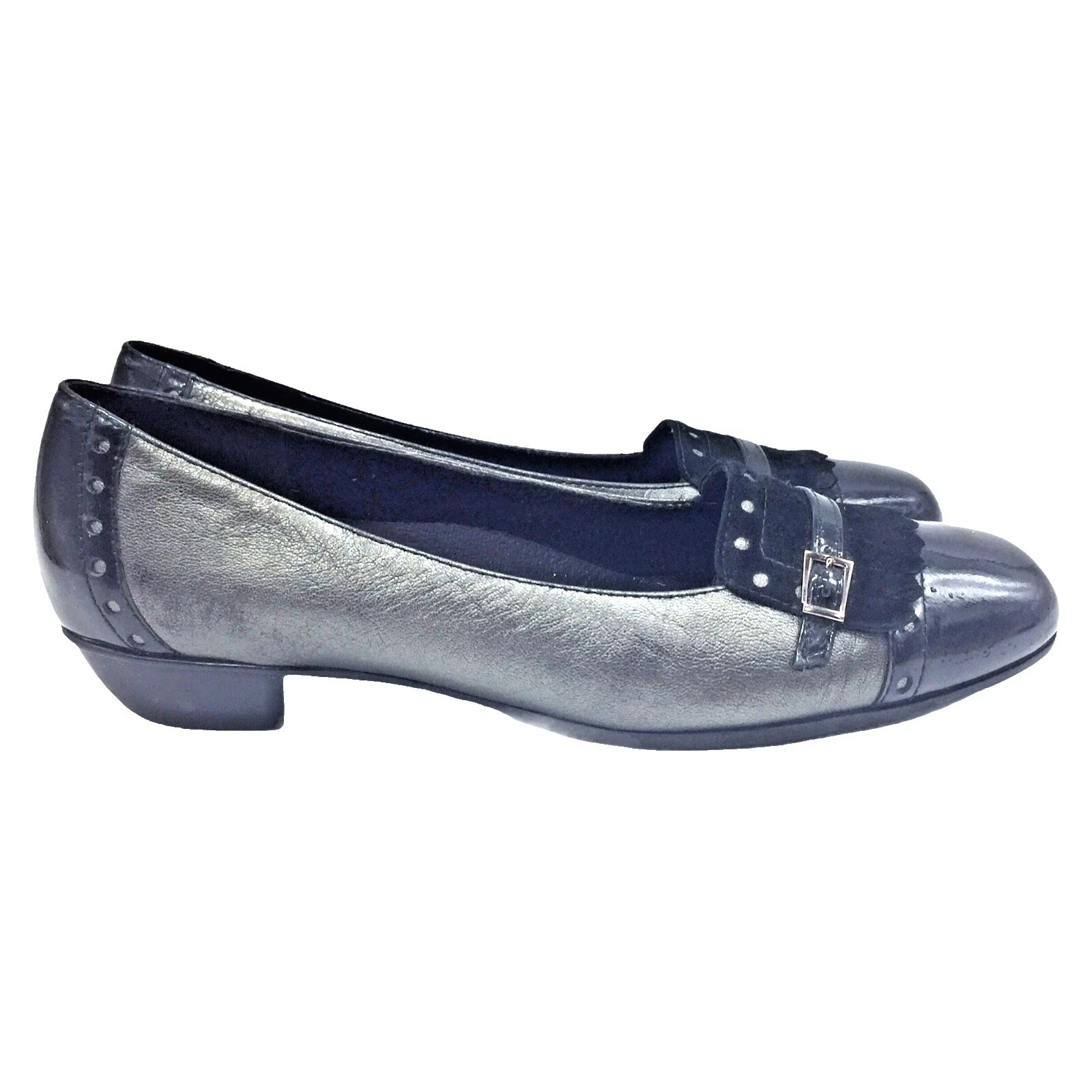 Parte superior de cuero de mujer formal Munro