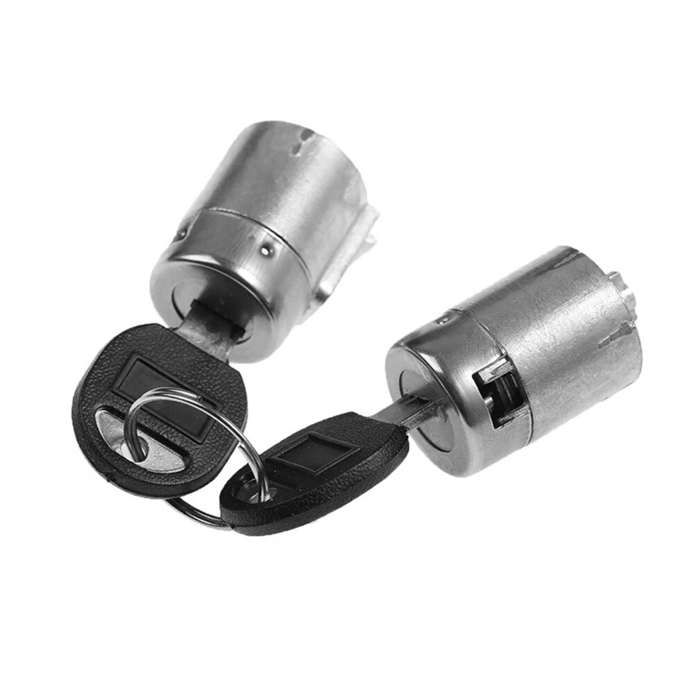 NEW CHEVROLET OEM IGNITION SWITCH LOCK CYLINDER + 2 DOOR LOCK CYLINDER + 2 KEYS