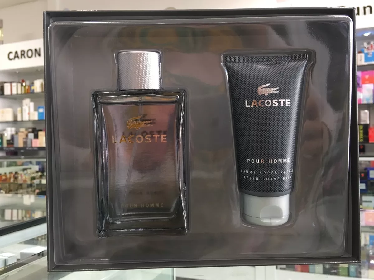 POUR HOMME GIFT SET EDT 100 ML AFTER BALM 75 ML | eBay