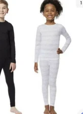 32 Degrees HEAT Kids Long sleeve crew neck Legging set Base Set XL 16-18