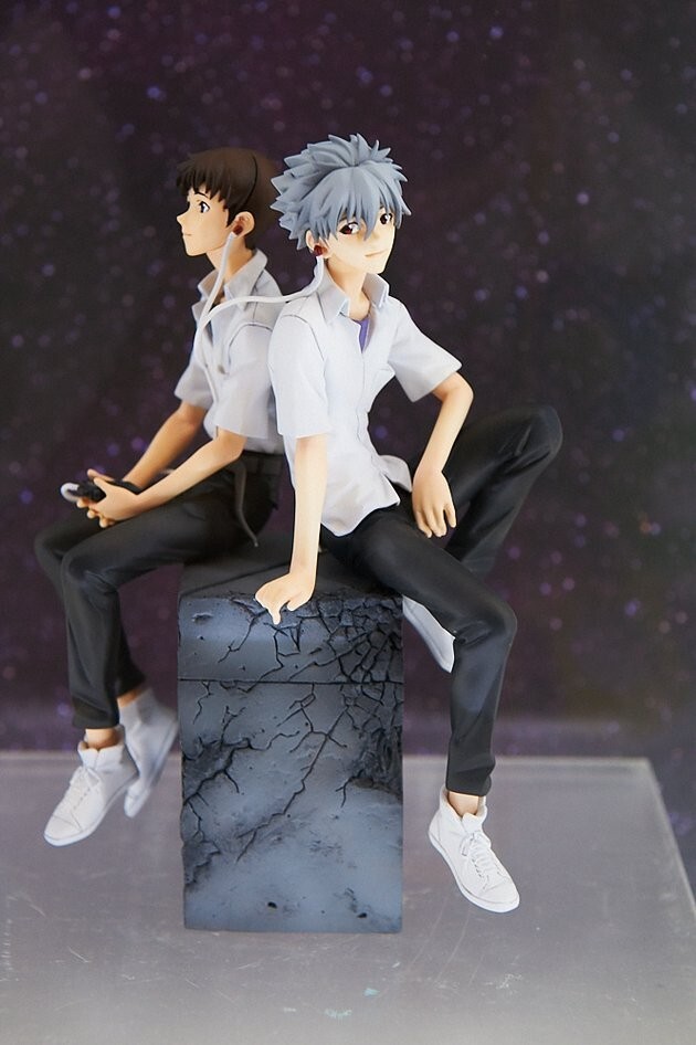 コミック・アニメ Shin Evangelion Theatrical Figure Set Evangelion New Theatrical Version Premium Figure Shinji and