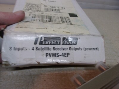 NEW Perfect Vision PVMS-4EP 3-Input Receiver Splitter  *FREE SHIPPING*