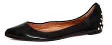 Halogen Z1339* Womens Black Leather Studded F...