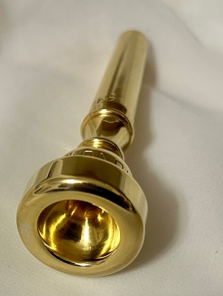 HAMMOND 3L Trumpet mouthpiece GOLD PLATE 26 throat eBay
