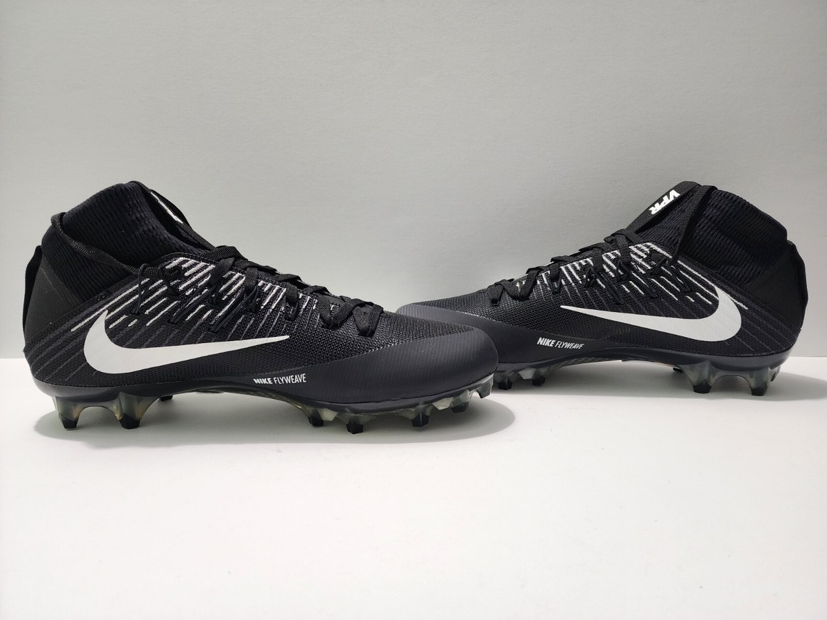 Nike Vapor Untouchable 2 Football‎ Cleats Black / White 924113-001 Mens Size 14 Nike Vapor Untouchable 2 Black Football Cleats Black 924113  main image 3