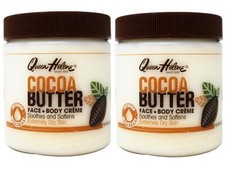 Queen Helene Cocoa Butter Face  Body Cream, Softens Dry Skin, 4.8 Oz - 2 Pack
