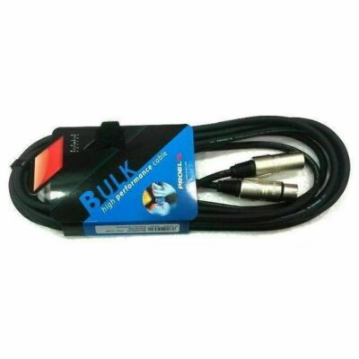 Proel BULK250LU1 Cavo per Microfono Casse cannon xlr M/F set di 5 cavi Proel BULK250LU1 Cavo per Microfono Casse cannon xlr M/F set di 5 cavi
