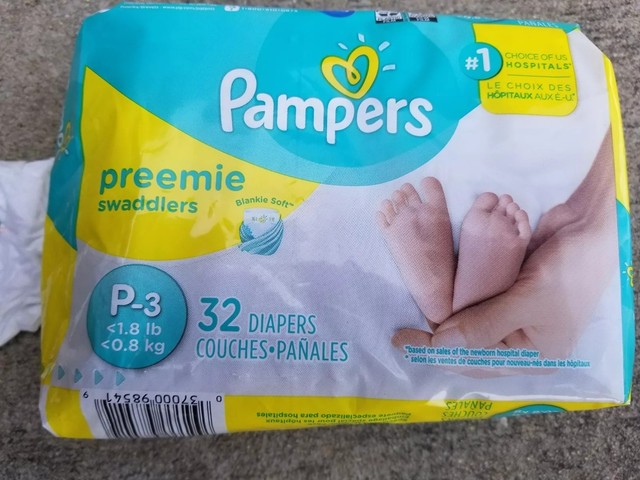 pampers preemie p3