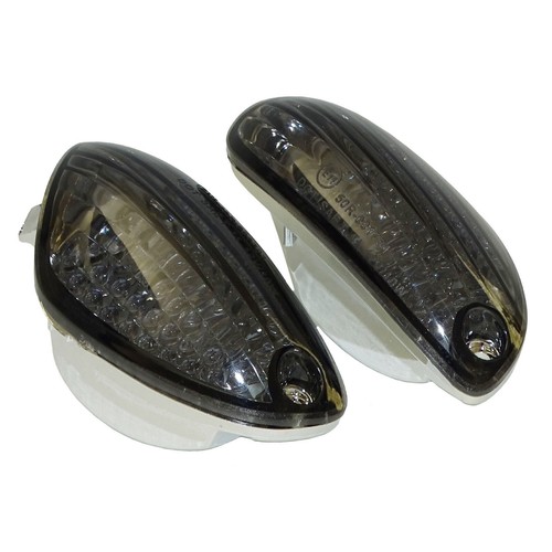 Smoke LED Front Turn Signal Lamp For SUZUKI GSXR600 GSXR750 06-23 GSXR1000 05-16 - Picture 3 of 9