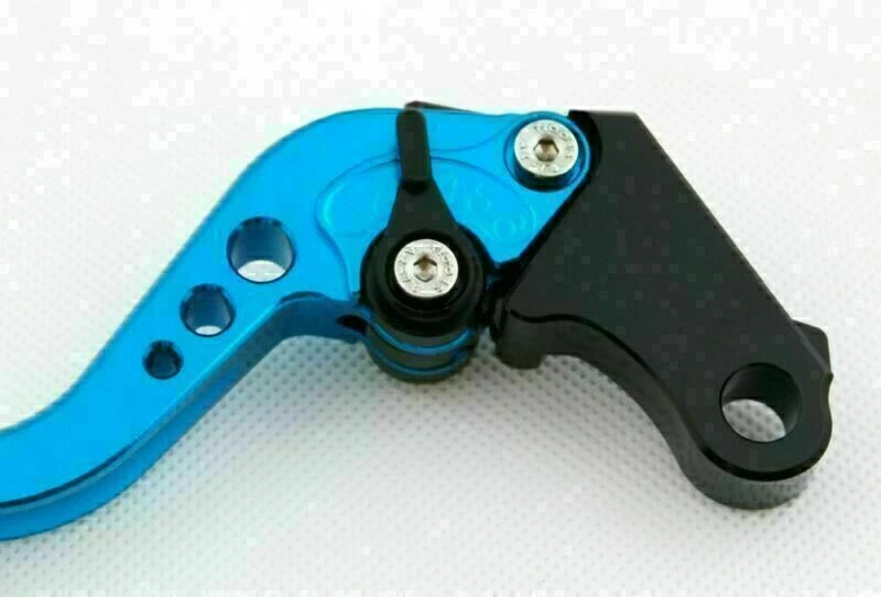 Long Brake Clutch Levers For Honda CBR650F/CB650F 2014-2015 (F-18/H-65) Blue T9 - Image 4 of 4