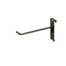 6" Gridwall Hooks - 50 Black Hooks For Gridwall or Mini Grid Cube Displays