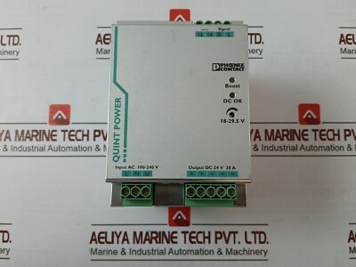PHOENIX CONTACT QUINT-PS/1AC/24DC/20 Power Supply Unit 2866776 100-240V