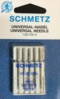 Schmetz Size #90 Universal Sewing Machine Needles (130/705H, HAx1)