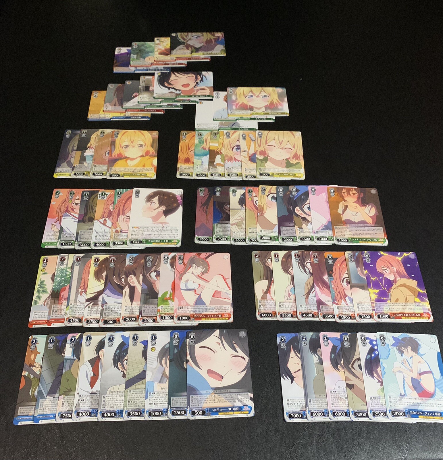 Weiss Schwarz Rent A Girlfriend - Set of All C/U/CC/CR (68 cards) Japanese  | eBay
