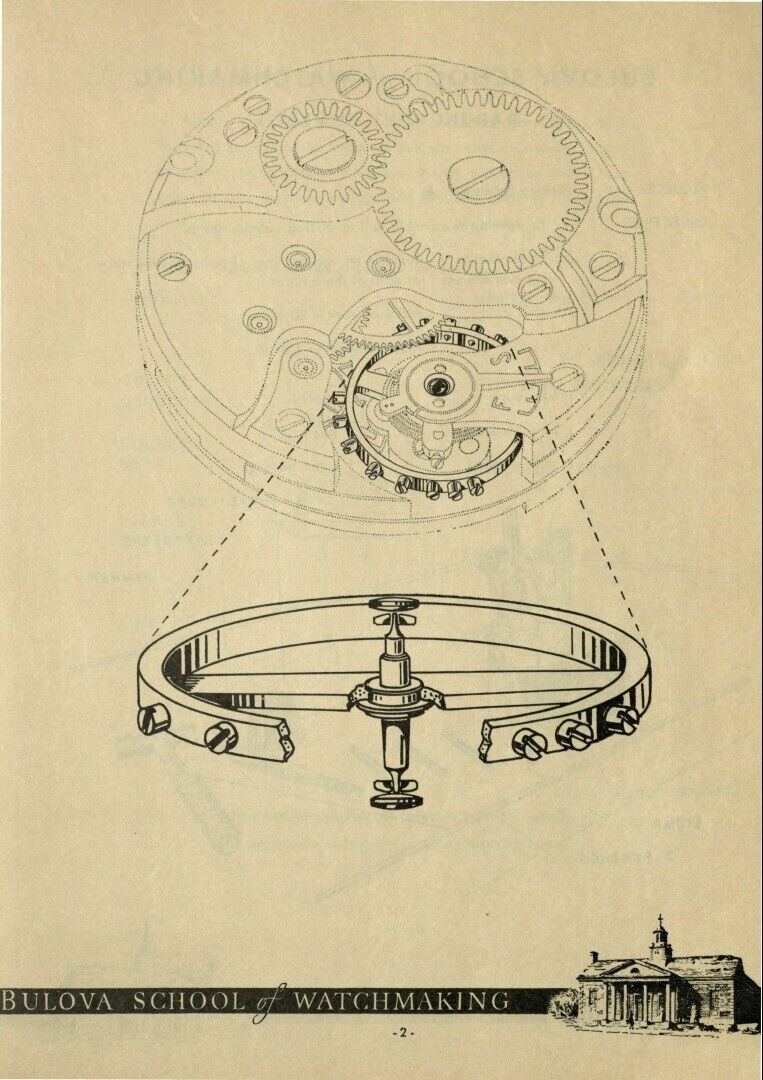 Bulova : Watchmaking Training Manual