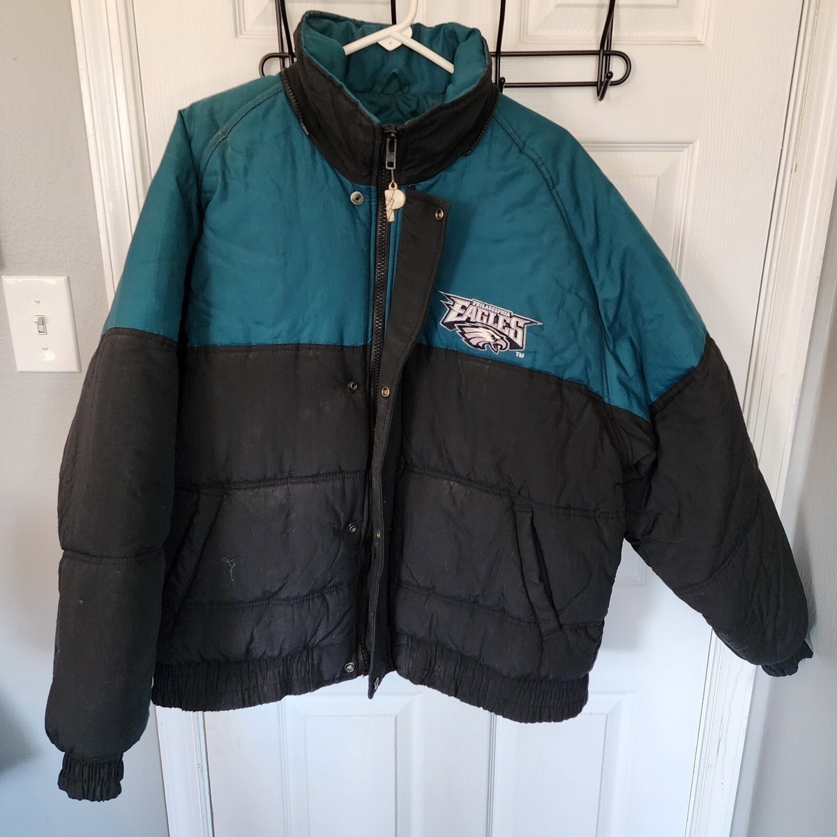 Vintage Pro Player Philadelphia Eagles Zip Up Jacket NFL