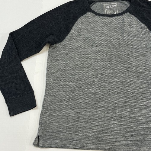 Urban Pipeline Baselayer Long John Shirt Men Large Gray Contrast Sleeve Outdoor - Picture 3 of 16
