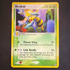 Nintendo Beedrill 1/112 EX FireRed & LeafGreen Holo Rare 90 HP ENG 2004 on eBay