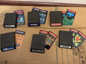 25 Intellivision Cartridges w/Overlay Boxes Dungeons & Dragons, Donkey Kong MORE