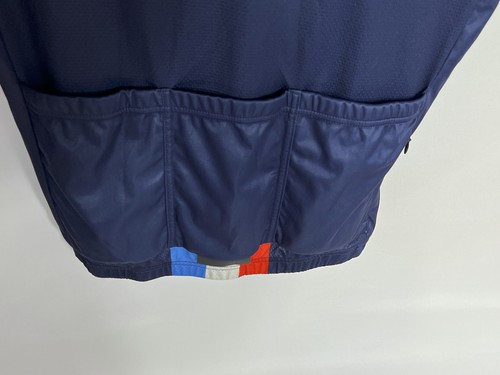 Morvelo Fahrradweste Le Loop Full Zip | Herren | Blau/Weiß/Gelb | Medium | - Bild 5 von 10