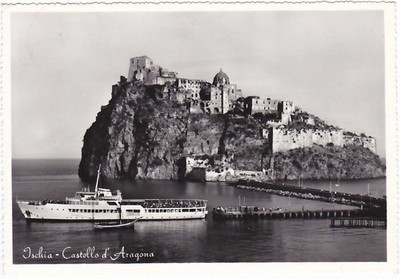 ISCHIA - NAPLES - CASTLE OF ARAGON - TRAVEL 1963 -78260-