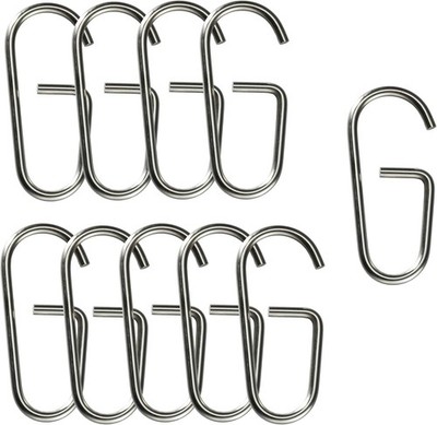 PHOS Design, HKD Set, Vorhanghaken (10 Stk) aus Edelstahl passend zu PHOS