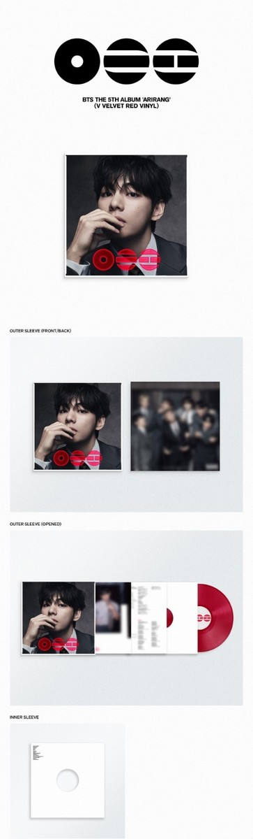 GIFT] BTS 5th Album [ ARIRANG ] STANDARD VINYL Ver Select Member