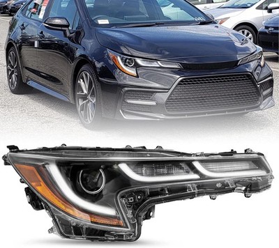 Headlight Assembly Compatible with 2020 2021 2022 Toyota Corolla SE | XLE | XSE