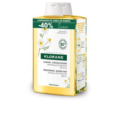Klorane Chamomile Illuminating Shampoo Duo 2 x 400ML