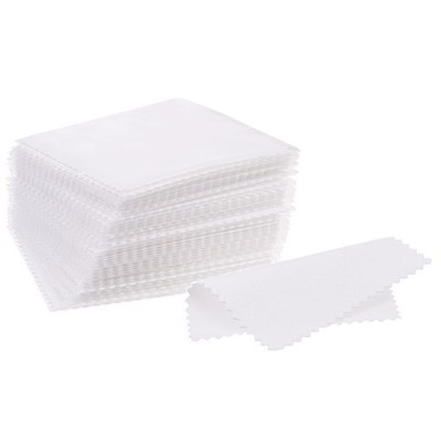 CATIFLIN 100pcs Jewelry Cleaning Cloth, Silver Polishing Cloth Individually Wrap