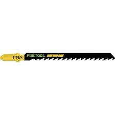 Festool 204306 S 75/4/25 Basic Wood Cutting Jigsaw Blades, 25-Count