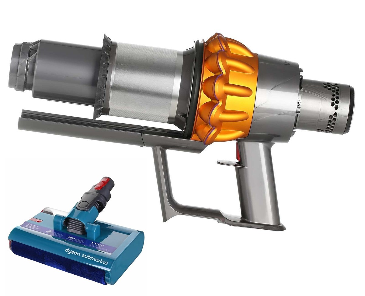 モーター部分 Dyson Dyson V15s SV47 SubMarine Vacuum Main Body Motor & Cyclone 965478