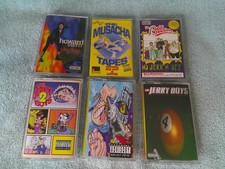 VTG Rare Cassette Lot. Adult Comedy - Jerky Boys / Howard Stern / Musacha - EX 